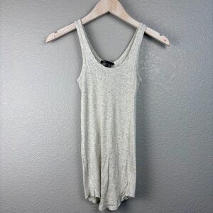 Vince Light cream w gray spots Tank Top